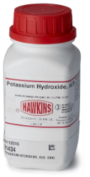Hidróxido de potasio granulado, 500 g