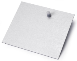 Placa metálica para alineamiento de lámpara de Surface Scatter 6