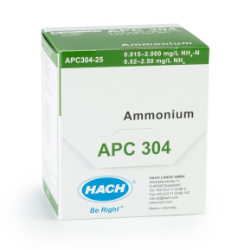 Cubeta test de amonio, 0,015 - 2 mg/L, para robot de laboratorio AP3900