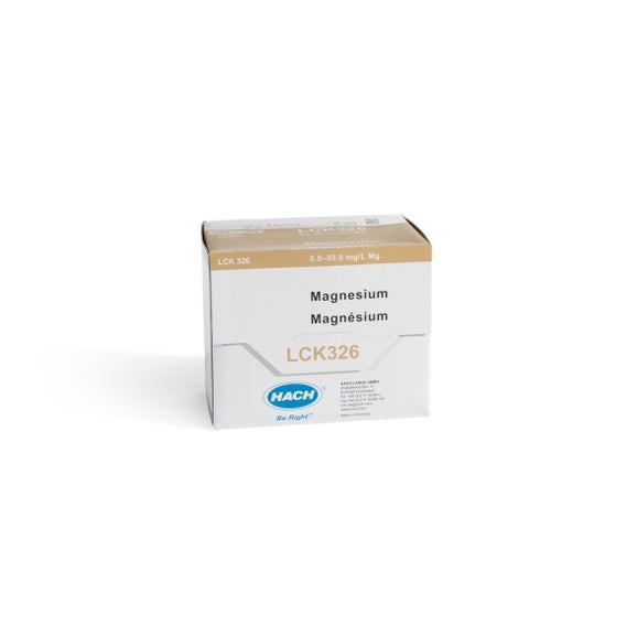 Cubeta test para magnesio, de 0,5 a 50 mg/l de Mg