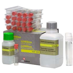 Test de bacterias luminiscentes para LUMISTOX