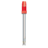Electrodo de pH 5300, plástico, electrolito gel, 0-80 ºC, 6 bar.