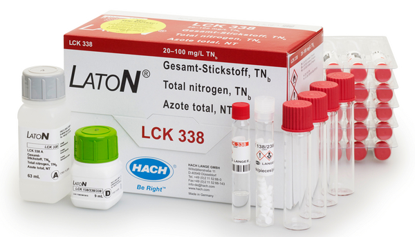 Nueva cubeta test para nitrógeno total en rango alto 