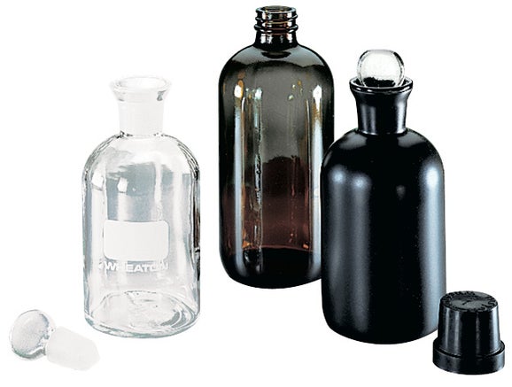 Botella 1 litro ml de plástico ámbar - Calidad certificada