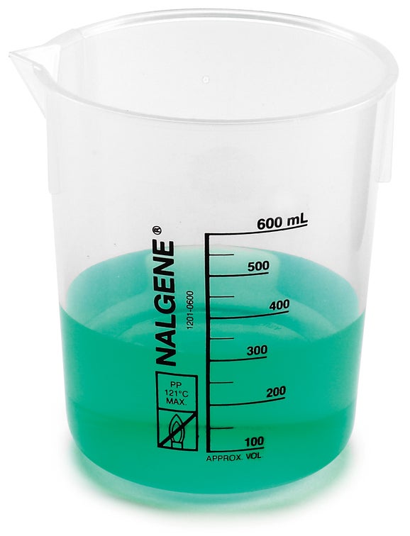 Vaso, polipropileno, forma baja, 1000 ml