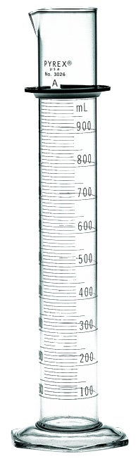 Cilindro graduado de métrica doble de 250 mL