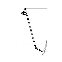 Kit de montaje sobre rail para sonda ISE