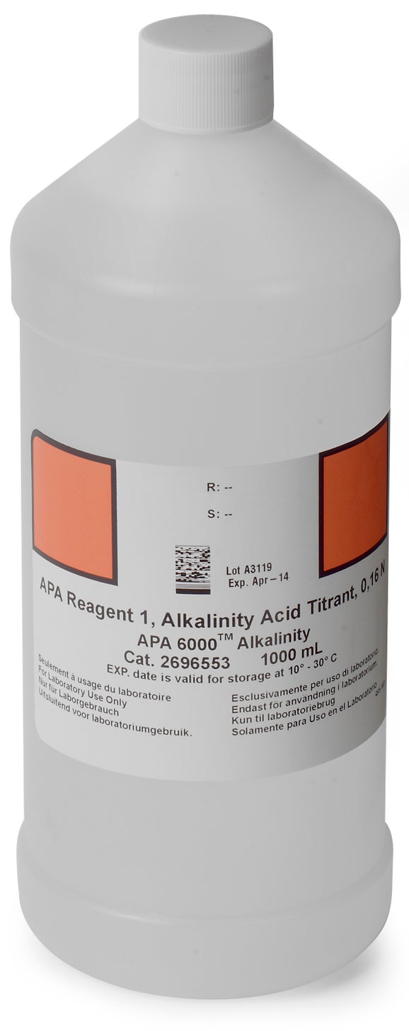 Reactivo 1 de alcalinidad para APA6000, 1 L