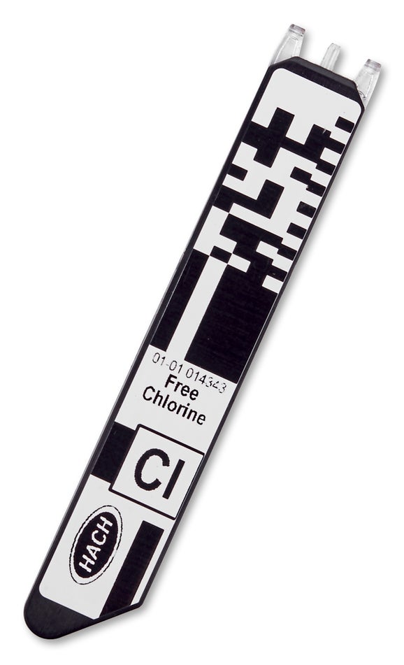 Reactivos Chemkey de cloro libre (caja de 25)