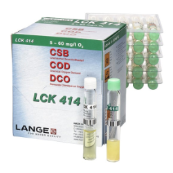 Cubeta test para DQO, de 5 a 60 mg/L de O₂