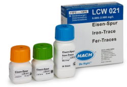 Cantidades traza de hierro, set de reactivos, de 0,005 a 2,0 mg/L de Fe