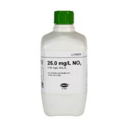 Patrón de nitrato 25 mg/L NO₃ (5,65 mg/L NO₃-N), 500 mL