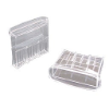Cubetas rectangulares, 50 x 10 mm (50 unidades), plástico, desechables, para Lico