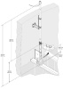 Elementos de montaje en poste de Sonatax; poste SS para montaje en pivote de 2 m + 0,35 m