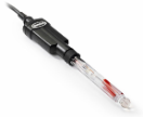 Electrodo de pH de vidrio rellenable Intellical PHC805 para laboratorio, multiuso, cable de 1 metro